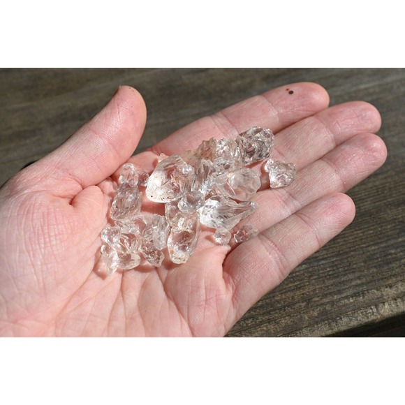 1 lb Quartz, One Pound  translucent, Yellow, Red, Purple, - Picture 2 of 7